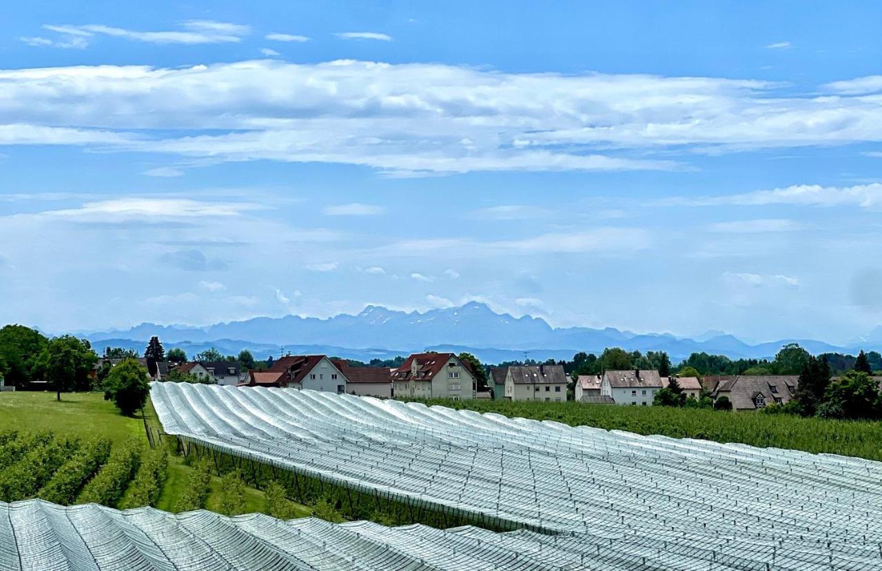 Panorama Domizil Ravensburg Mit Alpenblick Balkon Apartment Bagian luar foto